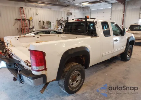 2009 GMC Sierra 2500Hd Sle from USA, damaged, VIN 1GTHK59K79E122434